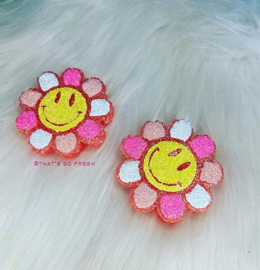 Smiley Flower Vent Set Freshies