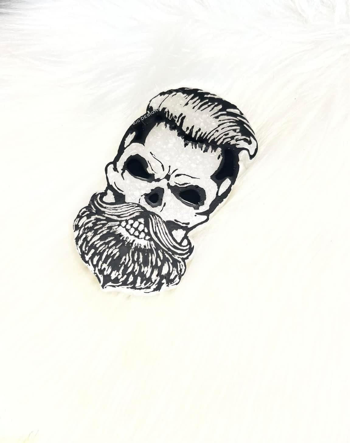 Bearded Skull Freshie