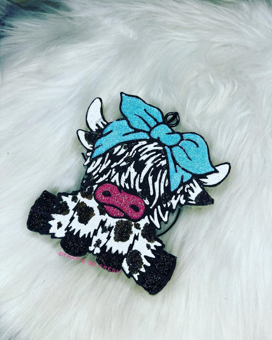 Cow With Bow Freshie