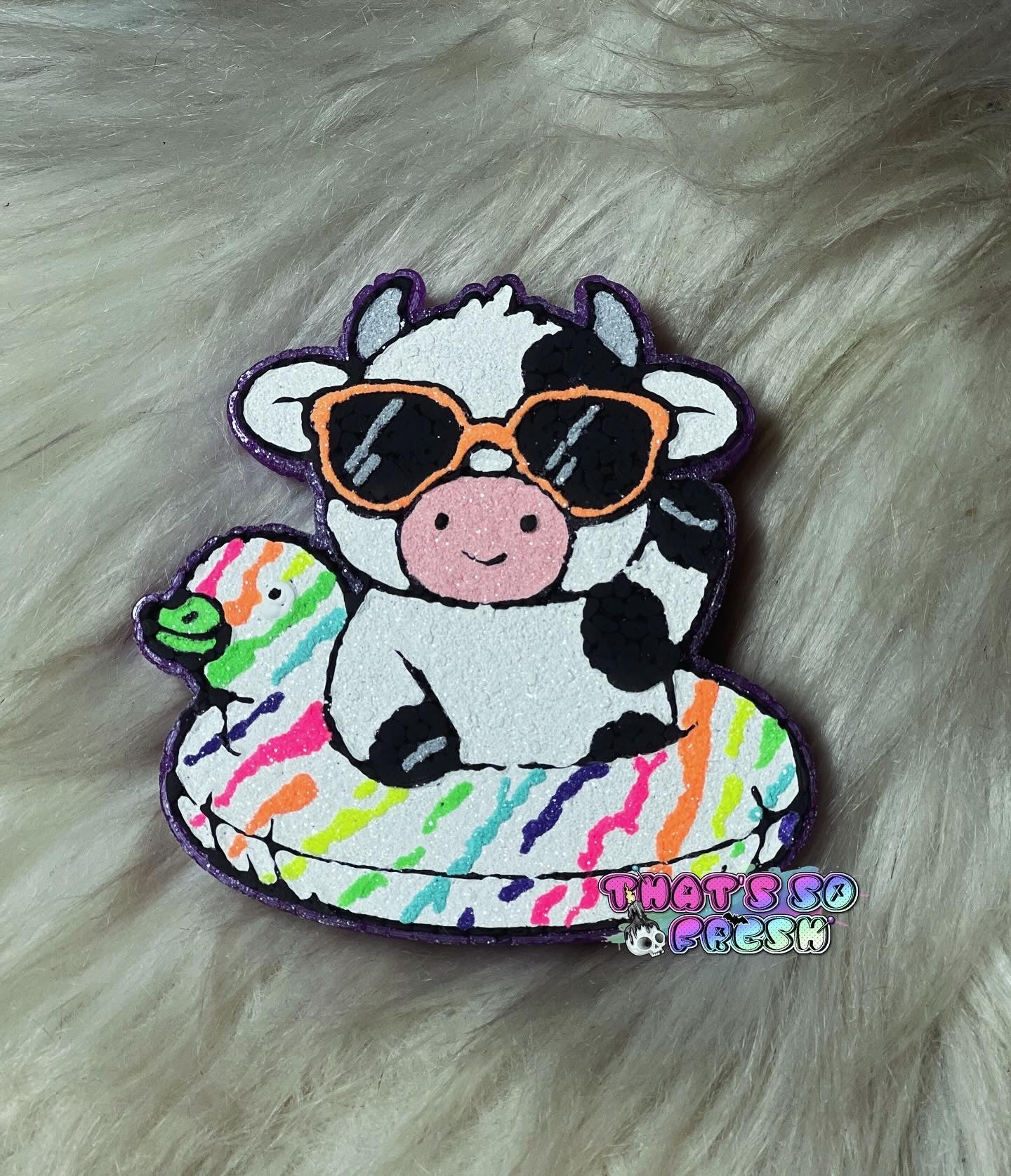 Cow Floatie Freshie