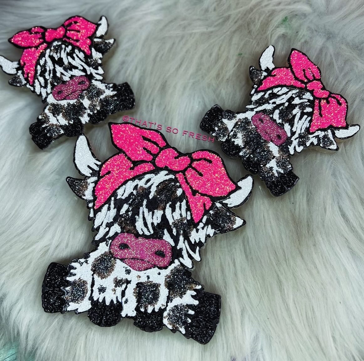 Cow With Bow Full Set Freshies